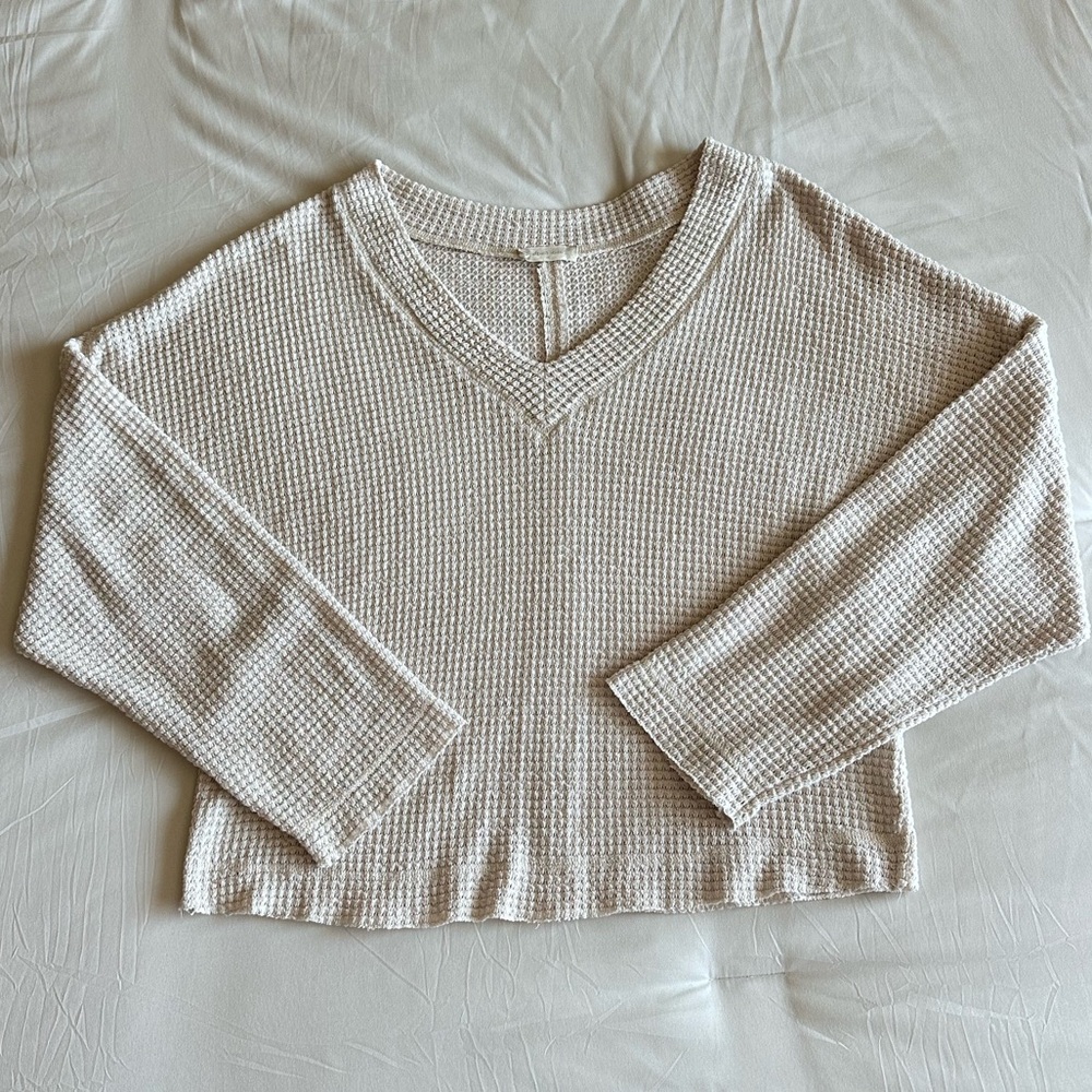 Altar’d State Waffle Knit Sweater